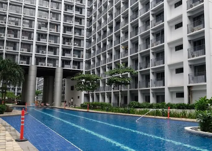 Apartment Urban Luxe Studio- Shore 2 Residences, Steps To Mall Of Complex, Pasay *